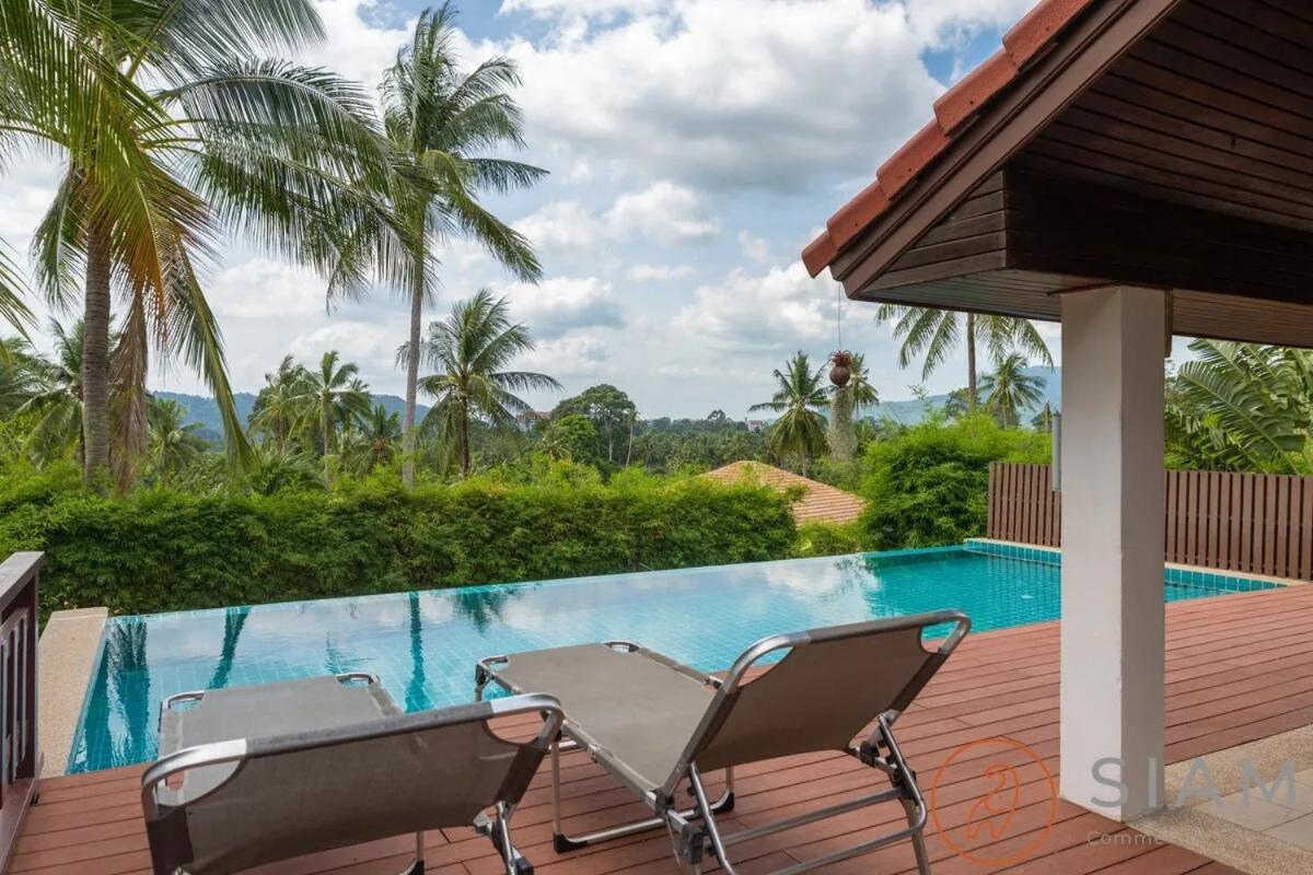 Sweet Heaven Villa 2Br Private Pool & Jungle View Самуи Экстерьер фото