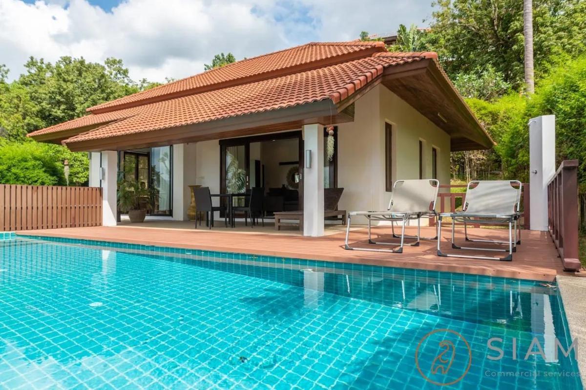 Sweet Heaven Villa 2Br Private Pool & Jungle View Самуи Экстерьер фото