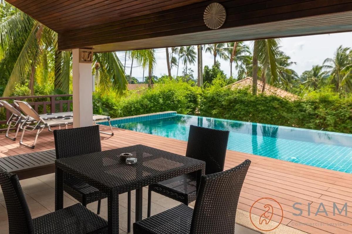 Sweet Heaven Villa 2Br Private Pool & Jungle View Самуи Экстерьер фото
